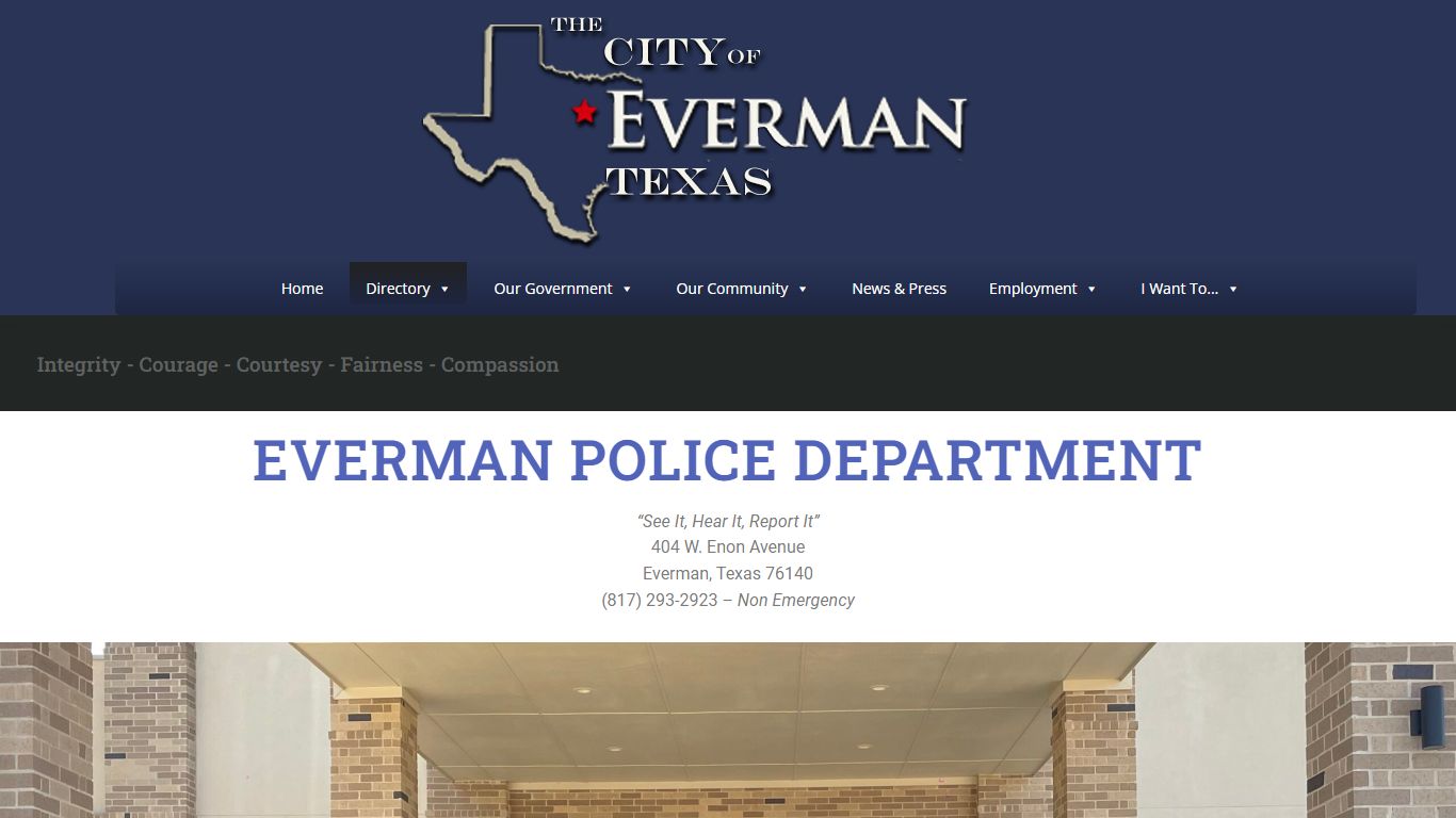 Police Department – Everman